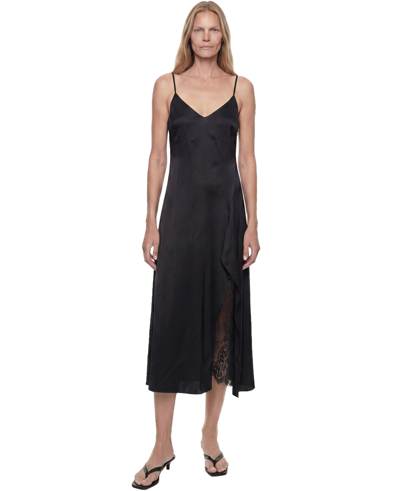 Оригінальна Satin Slip MIDI Dress Acne studios