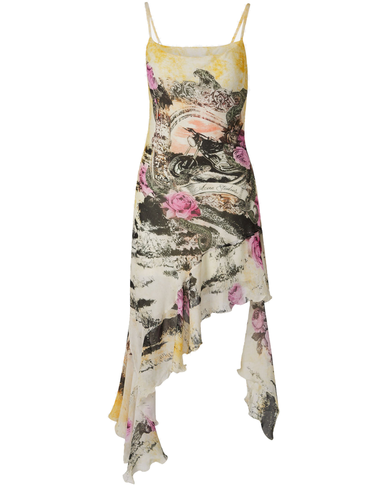 Оригінальна Crepe MIDI Dress Acne studios