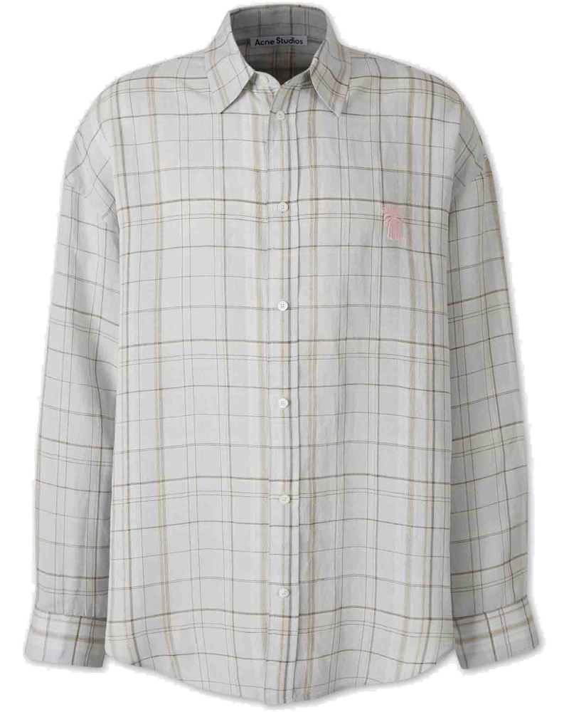 Оригінальна Plaid Pattern Shirt Acne studios