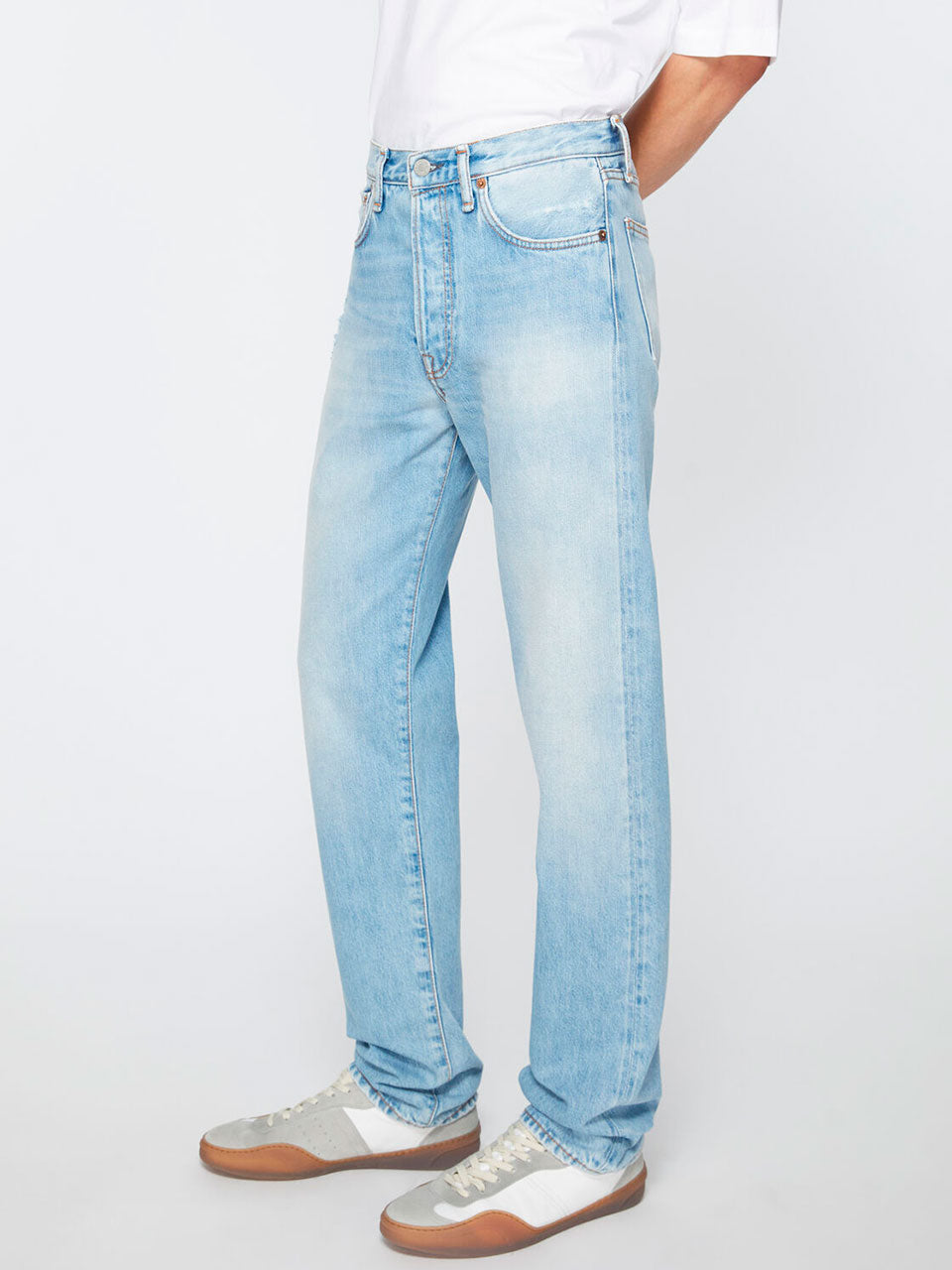 Regular Fit Jeans Acne studios – Гарантія оригінальності – боковий вид