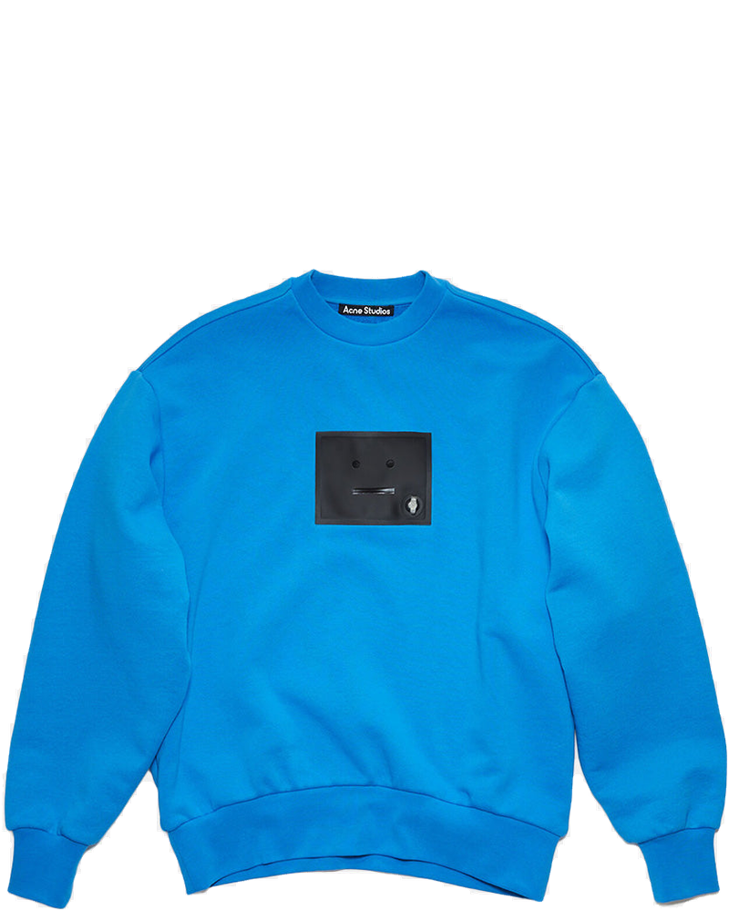 Оригінальна Blue Crew Neck Sweatshirt Acne studios