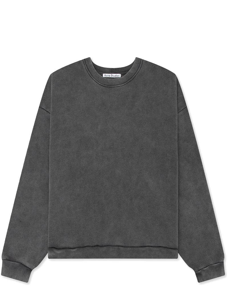Rubber Logo Fleece Sweatshirt Acne studios оригінал – Купити в Україні