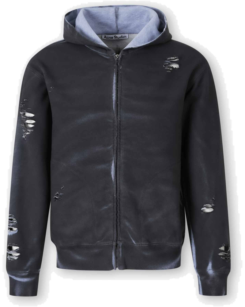 Hooded Zipper Sweatshirt Acne studios – Гарантія оригінальності
