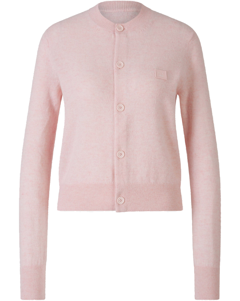 Оригінальна Logo Wool Cardigan Acne studios