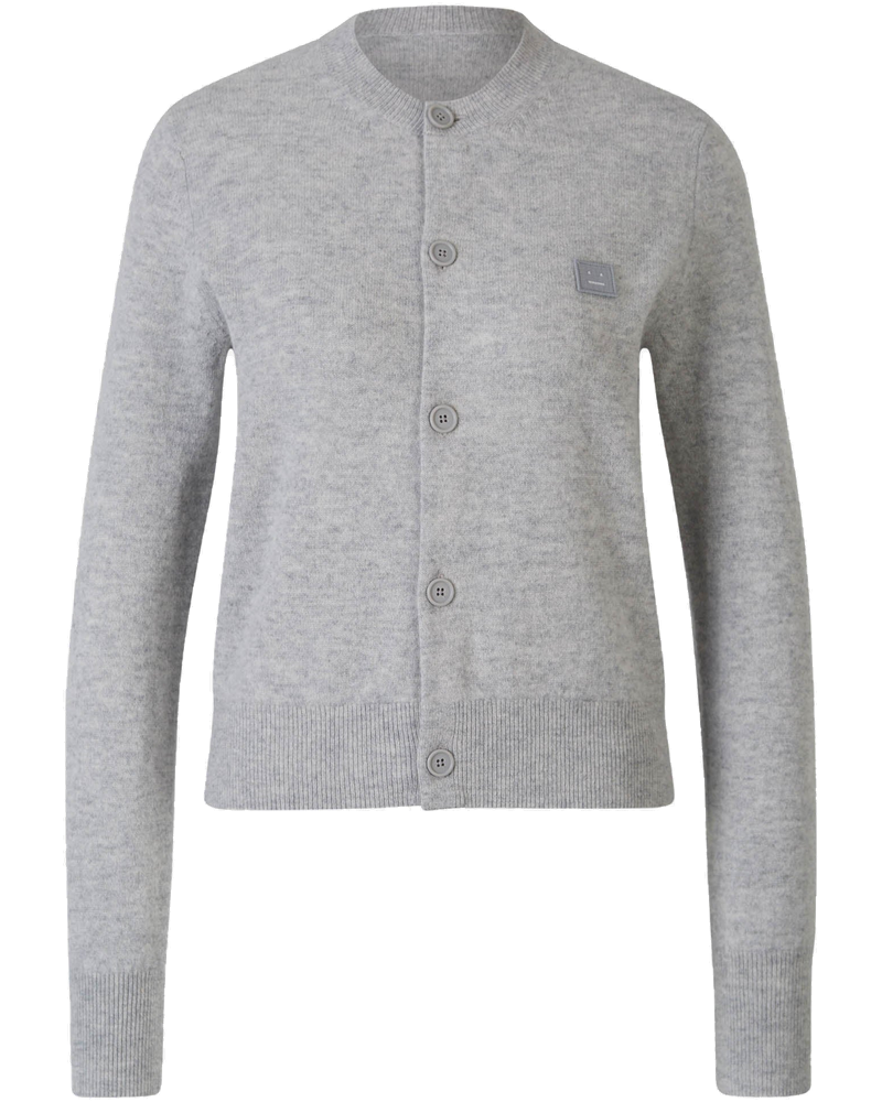 Оригінальна Logo Wool Cardigan Acne studios