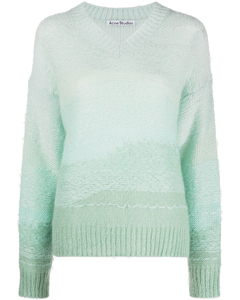 Оригінальна Mint V-Neck Sweater Acne studios