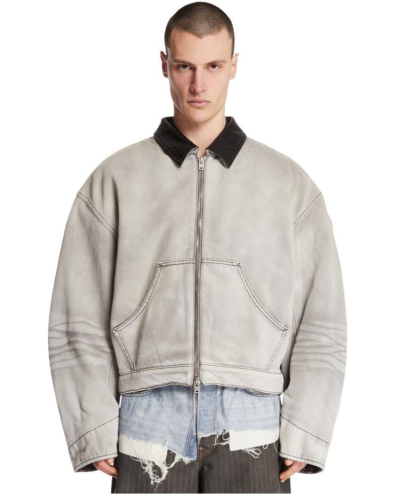 Black Faded Denim Jacket Acne studios – Гарантія оригінальності