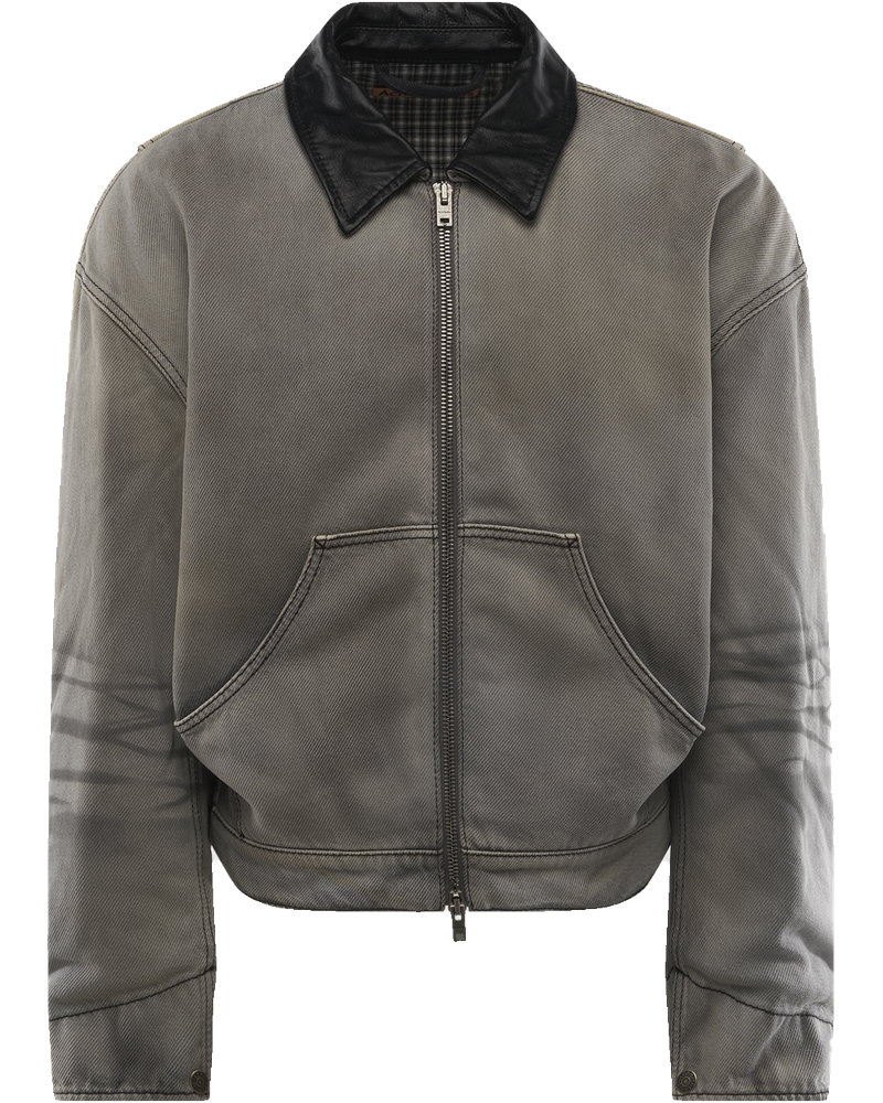 Оригінальна Faded Denim Bomber Jacket Acne studios