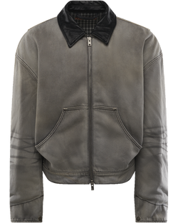 Оригінальна Faded Denim Bomber Jacket Acne studios