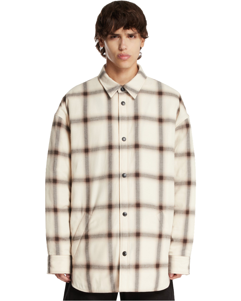 Оригінальна Beige Flannel Shirt Acne studios