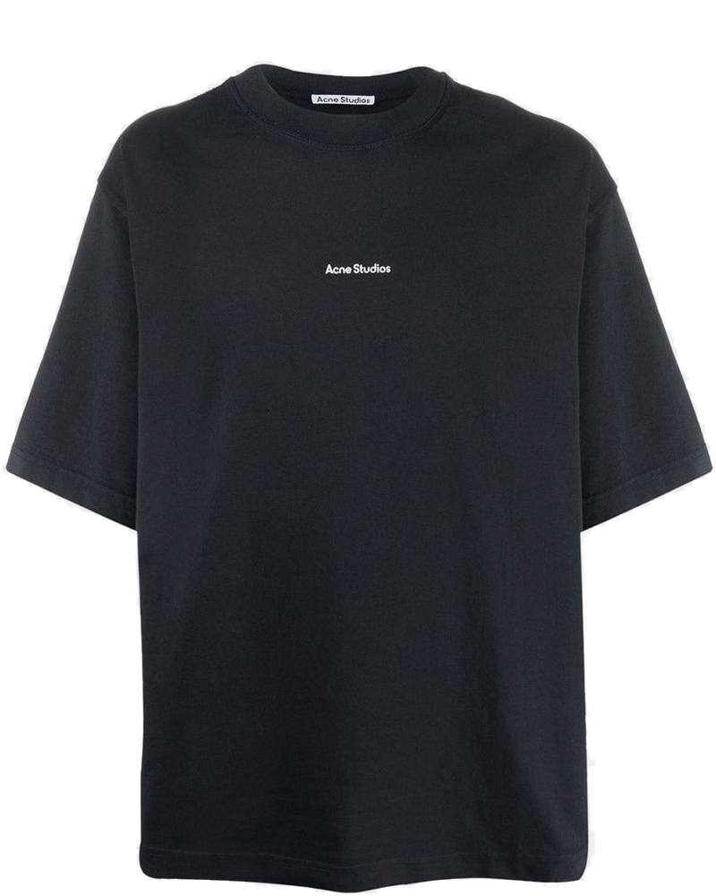 Оригінальна Black Logo T-Shirt Acne studios