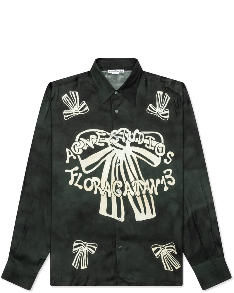 Оригінальна Floragatan Button Up Shirt Acne studios
