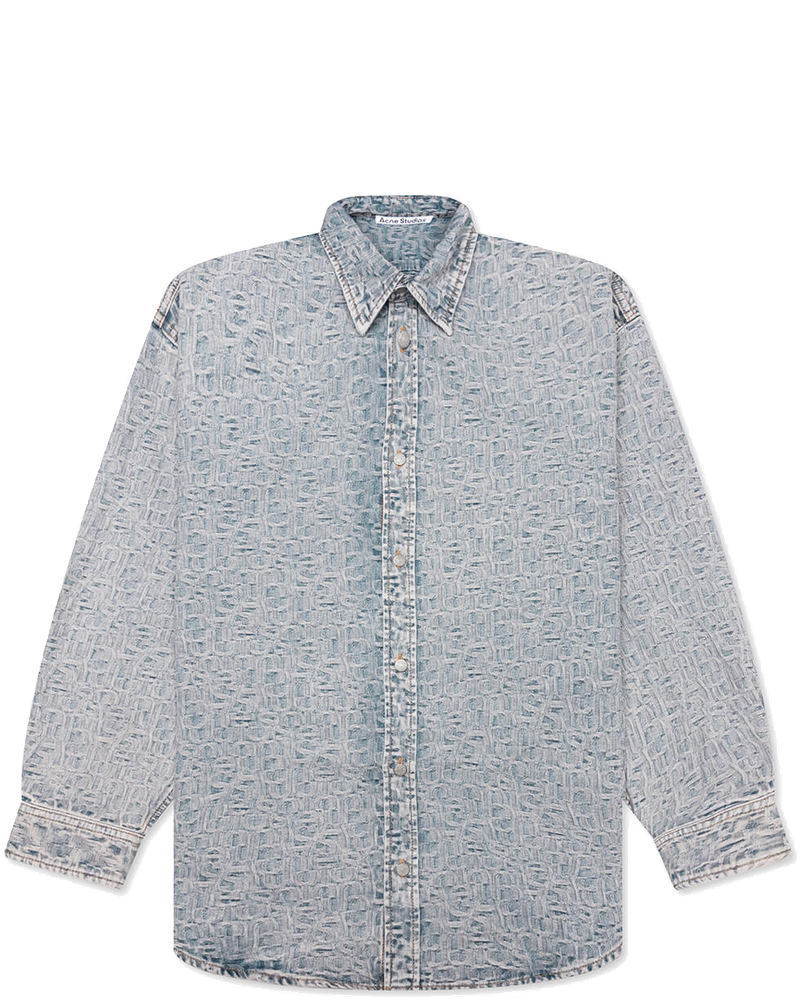 Relaxed Fit Denim Shirt Acne studios оригінал – Купити в Україні