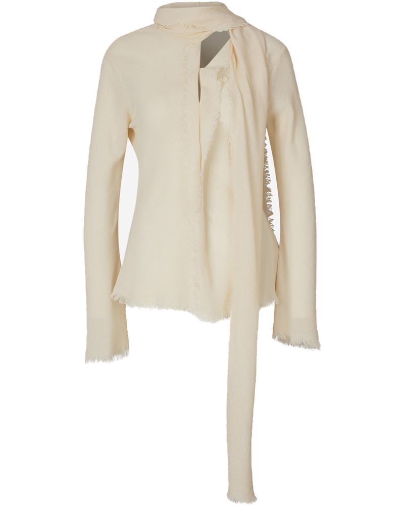 Оригінальна Crepe Scarf Blouse Acne studios