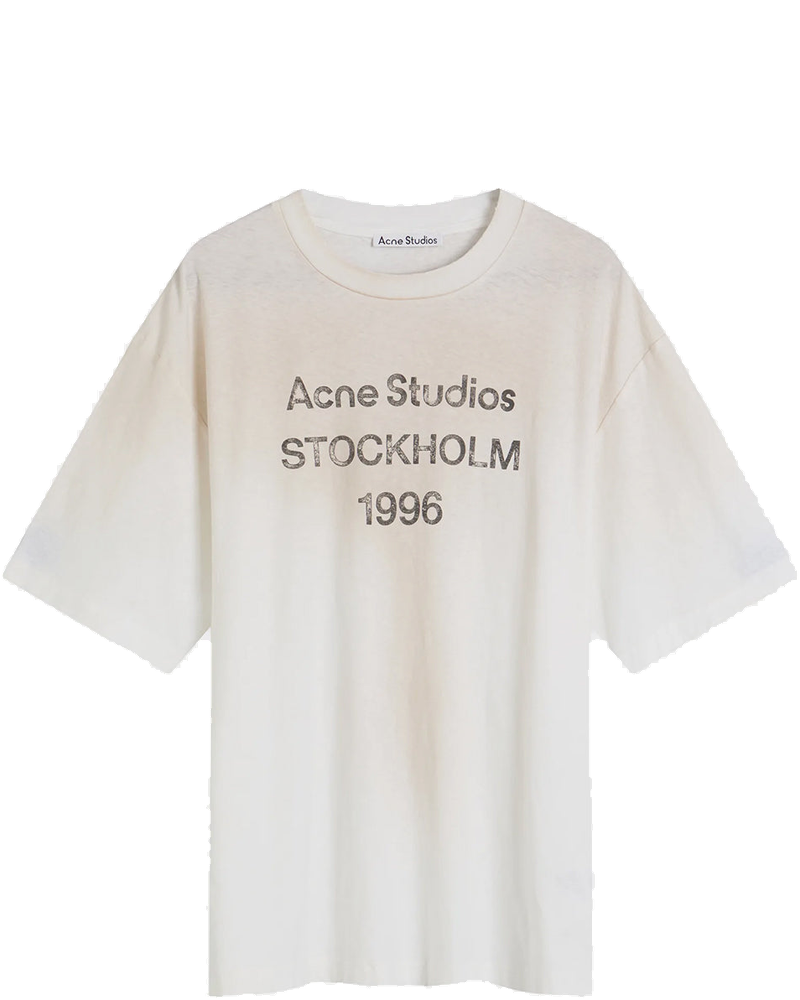 Dusty White 1996 Oversized T-Shirt Acne studios – Гарантія оригінальності