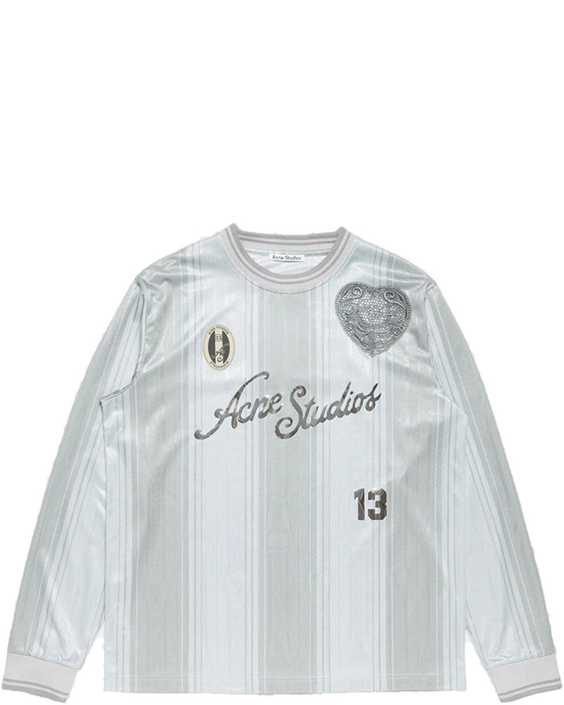 Grey Logo Sports Jersey Top Acne studios оригінал – Купити в Україні