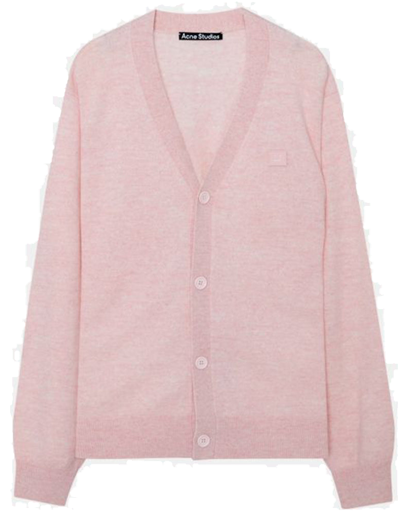 Pink Wool Knit Cardigan Acne studios – Гарантія оригінальності