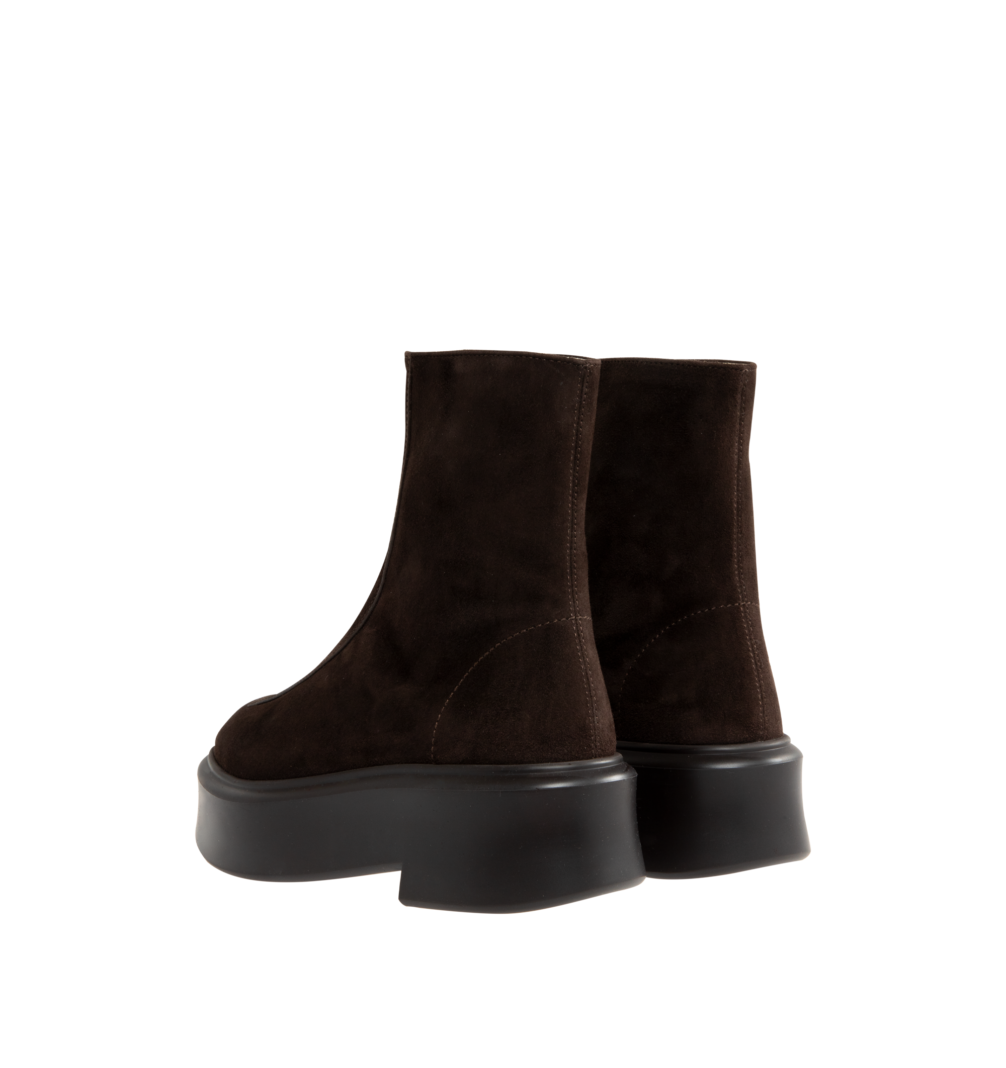 Suede Zipped Platform Boots The row – Гарантія оригінальності – детальний вид
