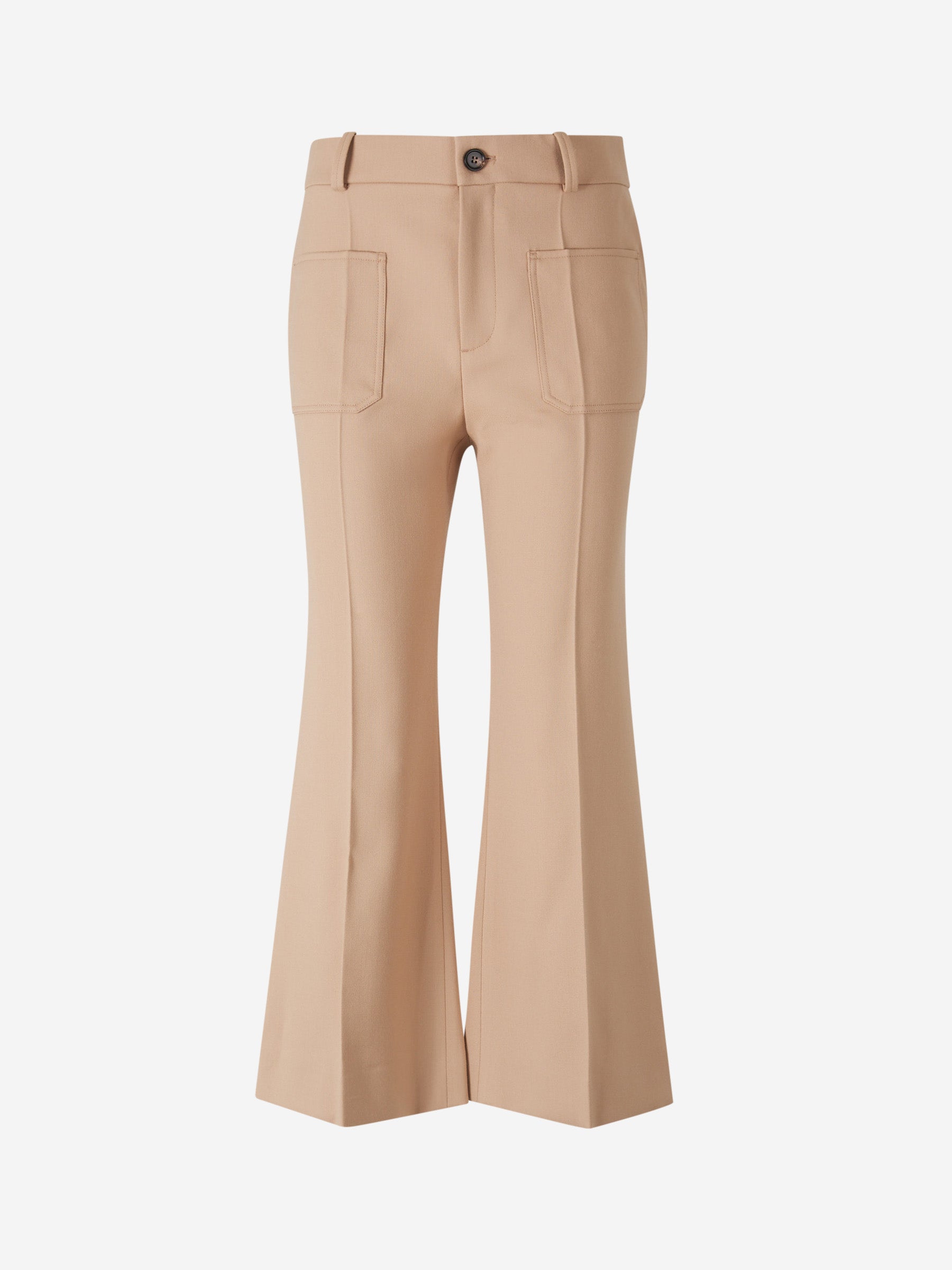 Оригінальна Cropped Bootcut Trousers Chloe – боковий вид