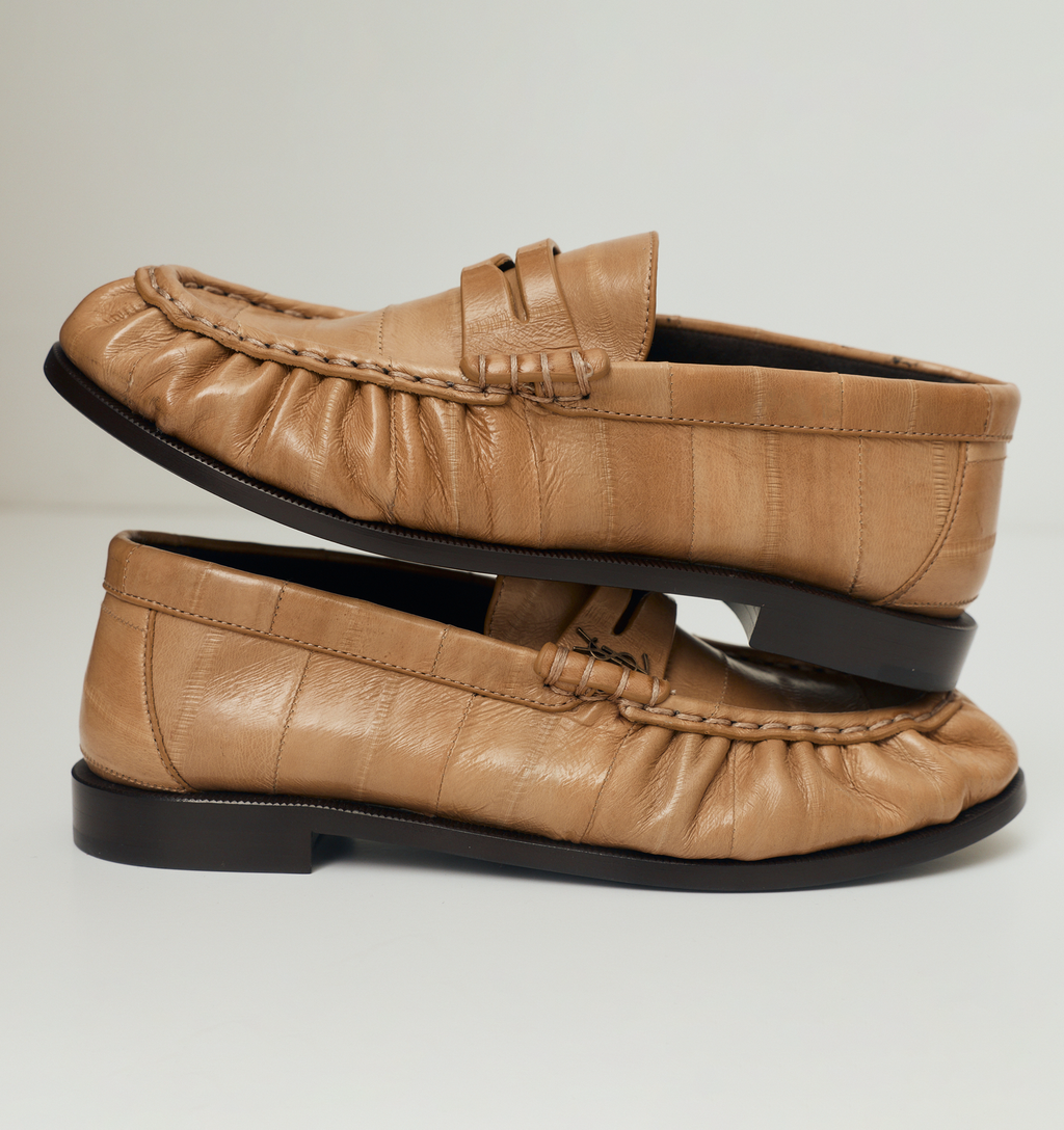 Le Loafer 15 Moc Shoe Saint laurent оригінал – Купити в Україні – вид ззаду