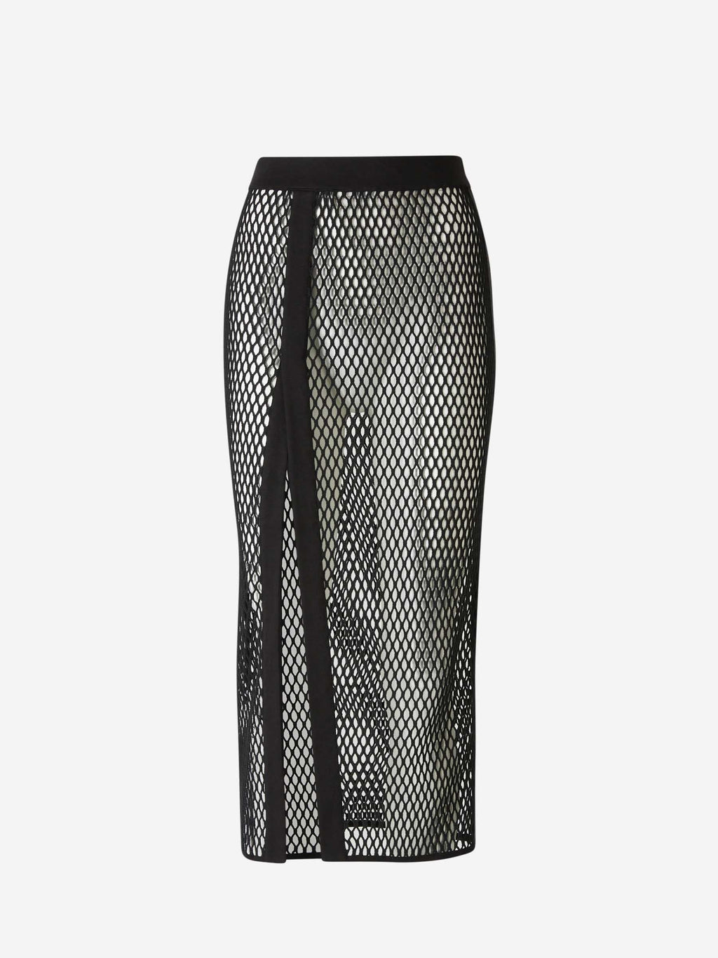 Openwork MIDI Skirt Off-white оригінал – Купити в Україні – боковий вид