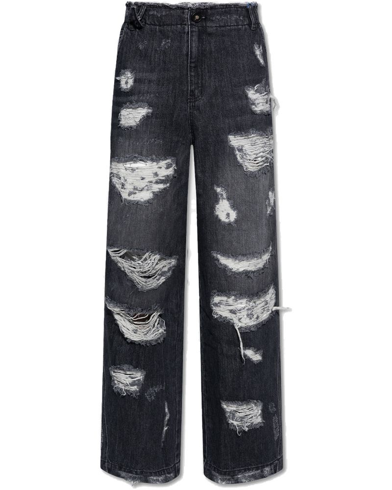 Black Distressed-Effect Jeans Ader error оригінал – Купити в Україні