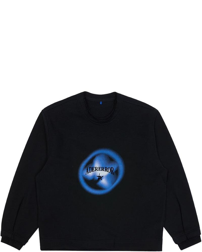 Оригінальна Black Logo Print Sweatshirt Ader error