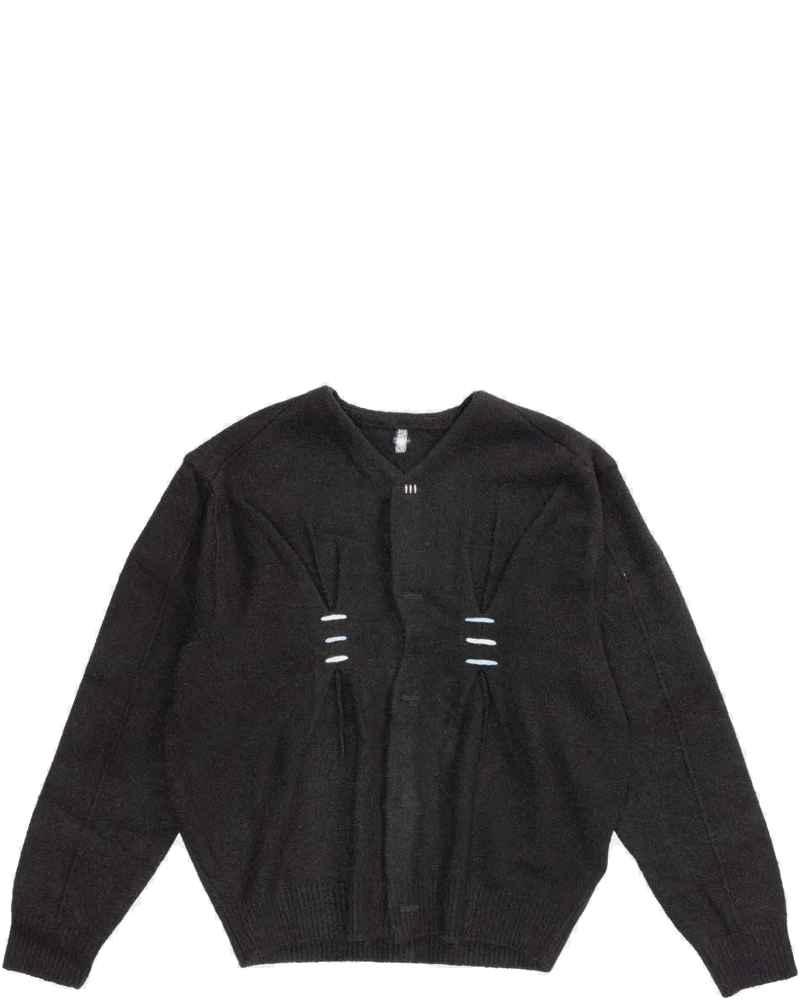 Black Button-Detail Cardigan Ader error оригінал – Купити в Україні