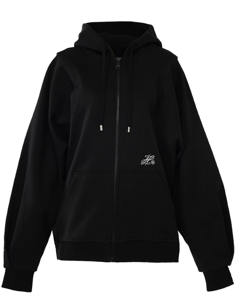Оригінальна Black Zip-Up Hoodie Ader error