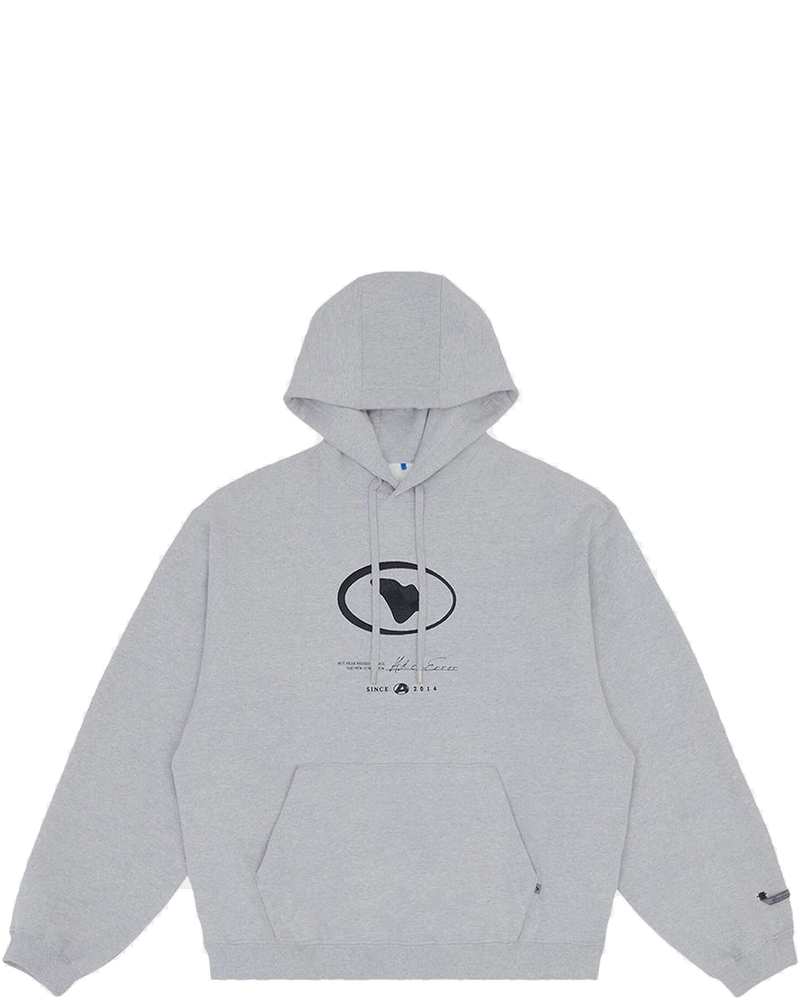 Grey Etik Logo Hoodie Ader error – Гарантія оригінальності