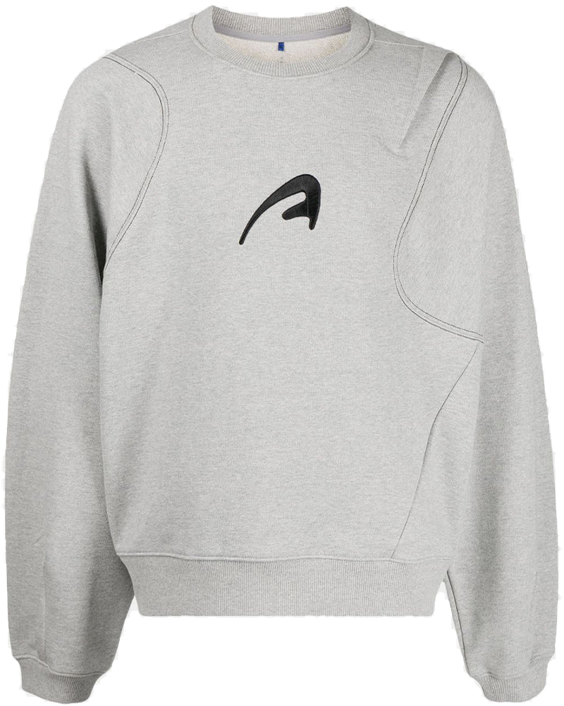 Grey Logo-Embroidered Sweatshirt Ader error оригінал – Купити в Україні