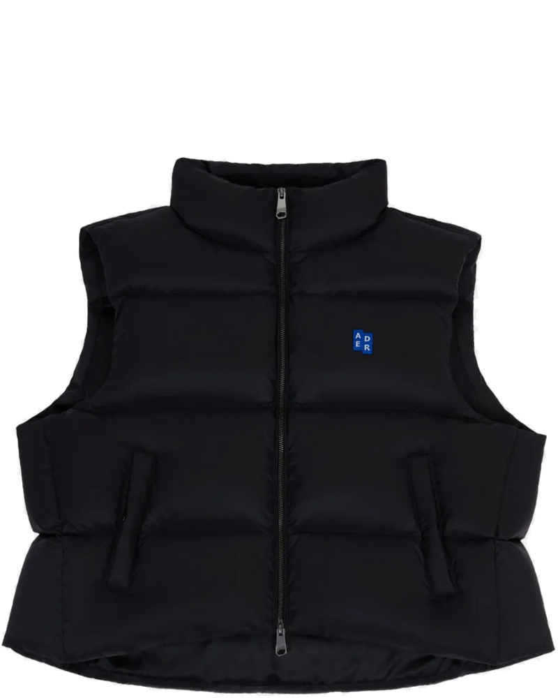 Black Tag-Appliqué Gilet Ader error – Гарантія оригінальності