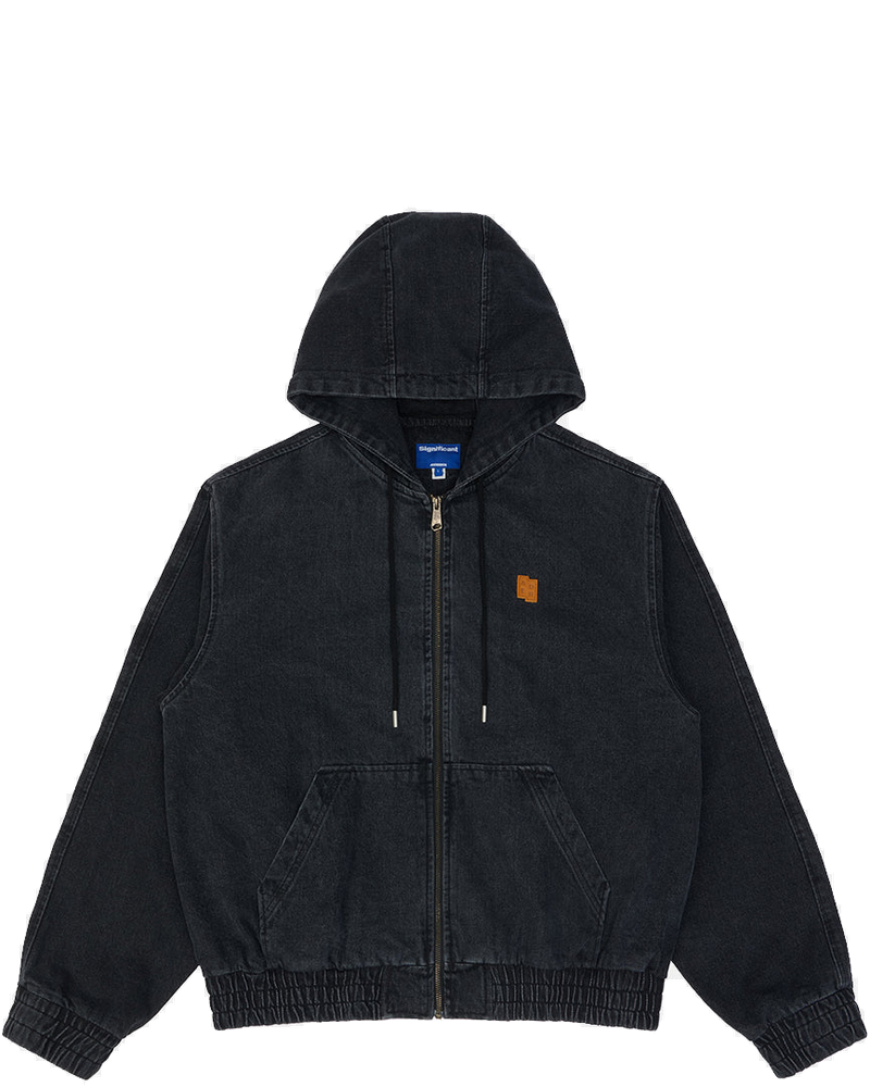 Black Hooded Drawstring Jacket Ader error – Гарантія оригінальності