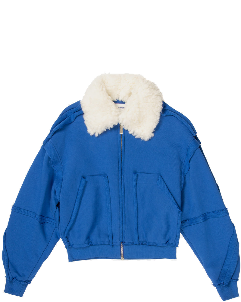 Blue Faux-Fur Collar Jacket Ader error – Гарантія оригінальності