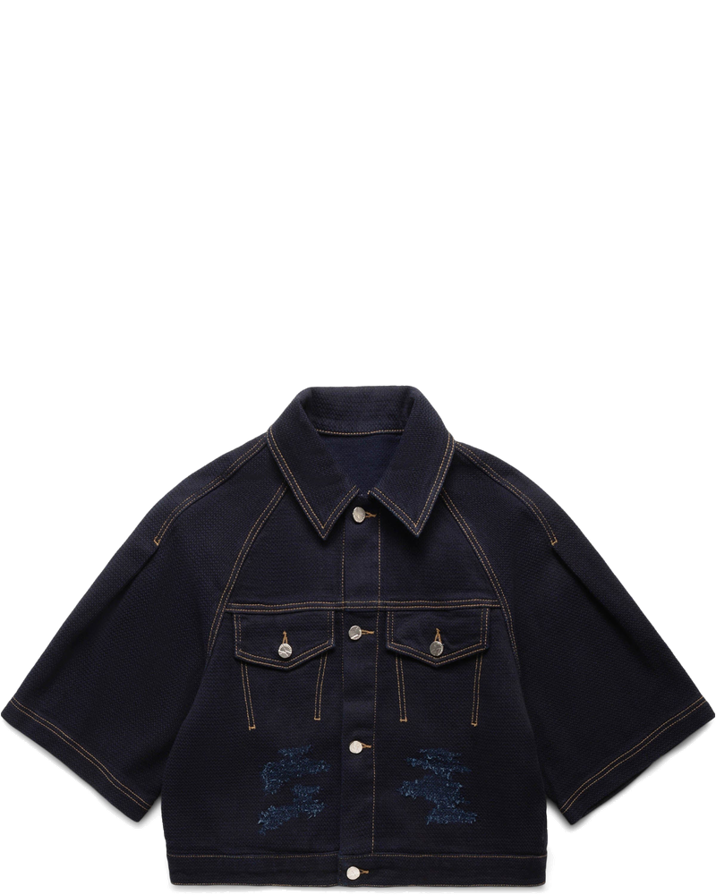 Оригінальна Cropped Denim Jacket Ader error