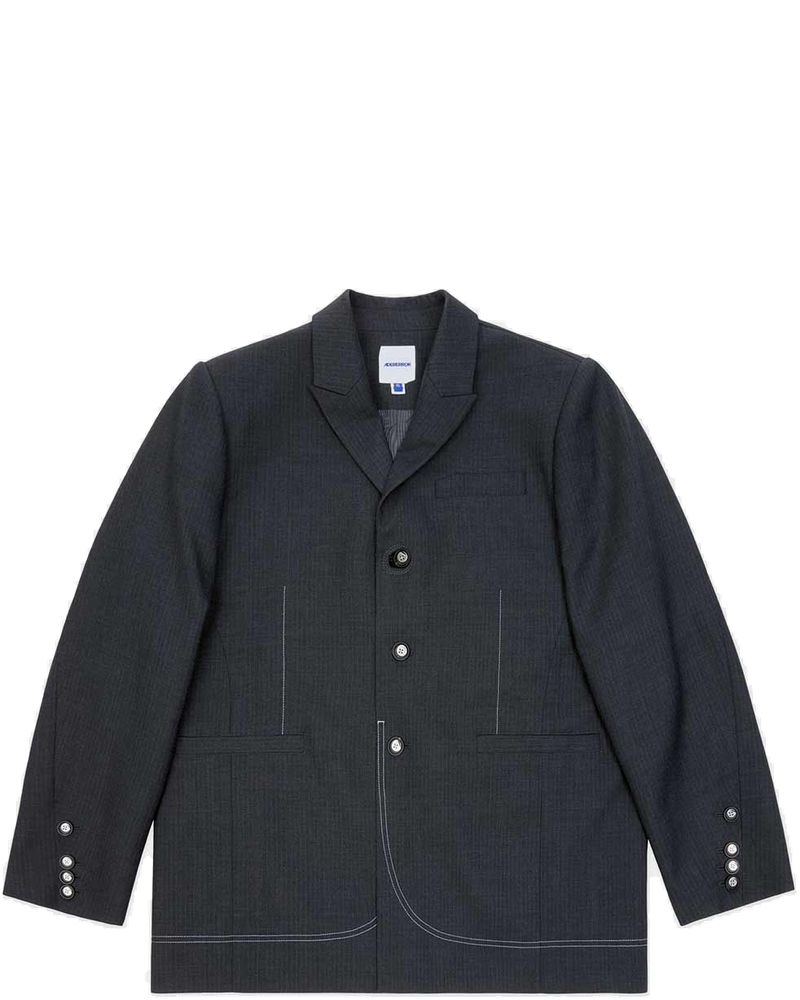 Оригінальна Grey Semi-Oversized Fit Blazer Ader error