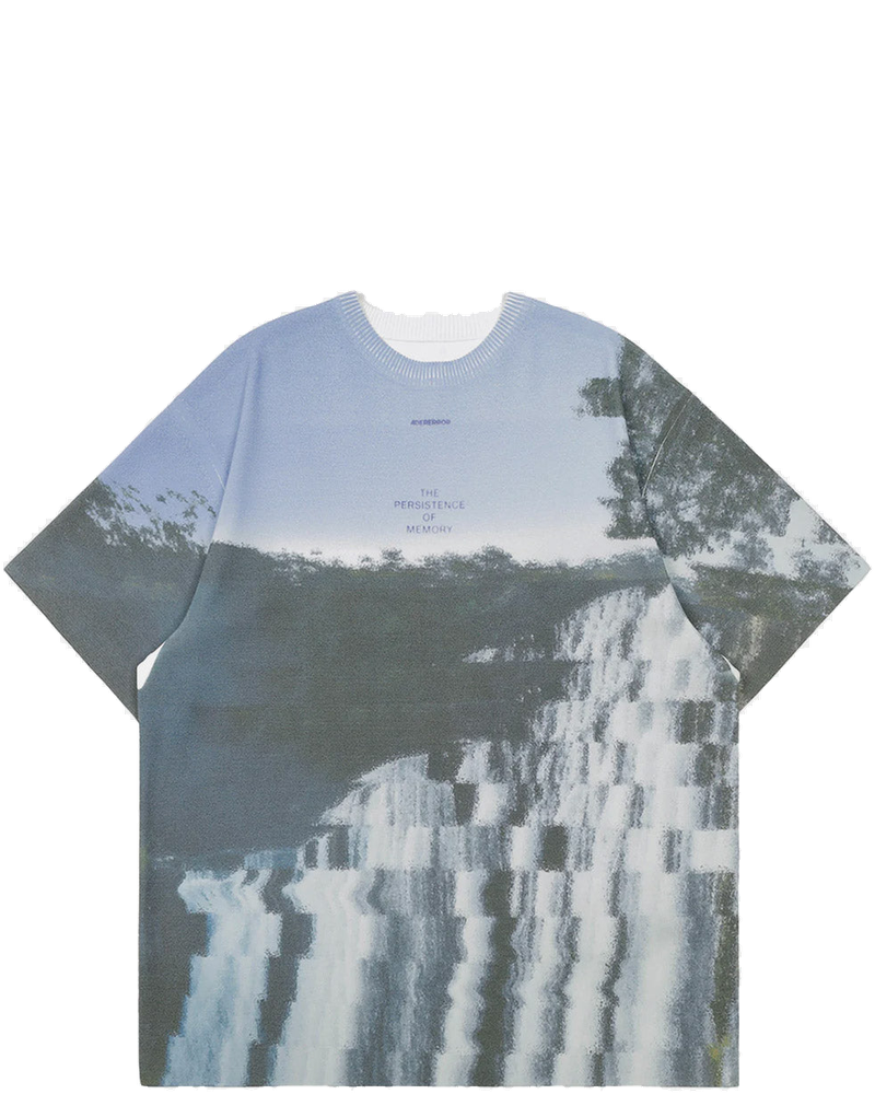 Blue Half Sleeve Knit T-Shirt Ader error оригінал – Купити в Україні