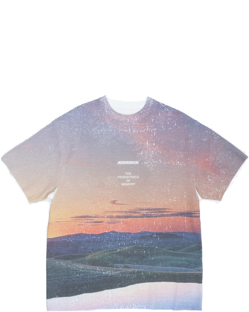Orange Half Sleeve Knit T-Shirt Ader error – Гарантія оригінальності