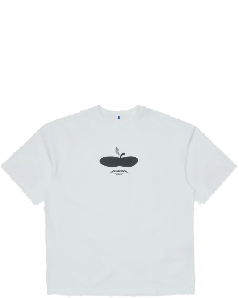 Оригінальна White Graphic-Print T-Shirt Ader error