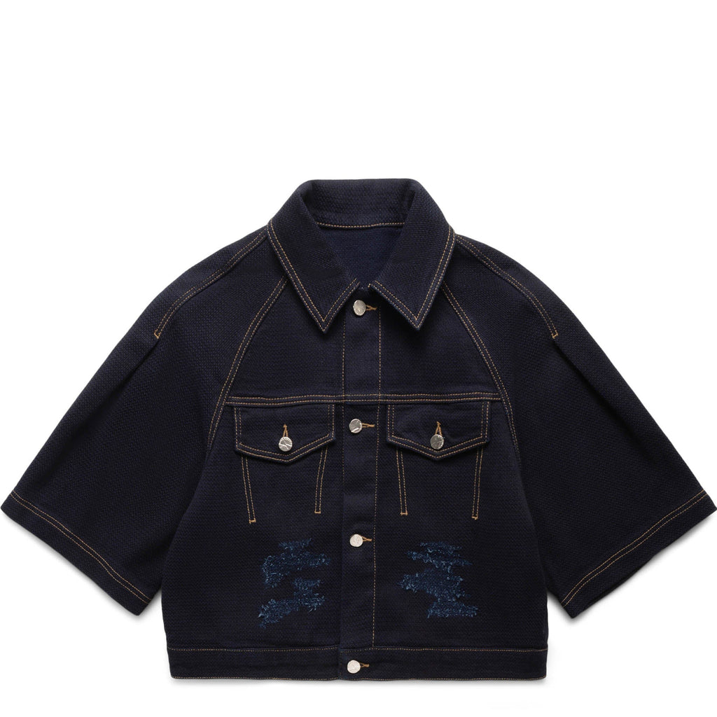 Оригінальна Cropped Denim Jacket Ader error – боковий вид