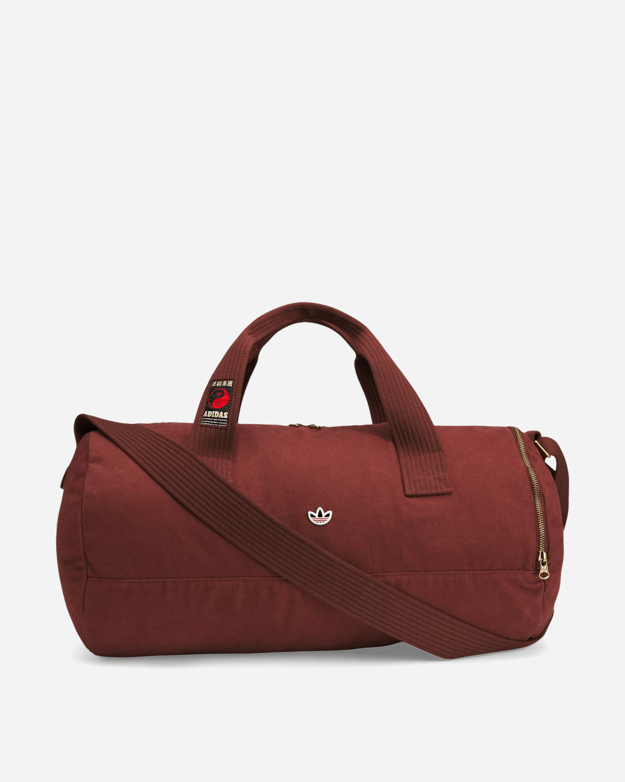 Clot By Edison Chen Barrel Bag Fox Brown Adidas оригінал – Купити в Україні – боковий вид - ADIDAS