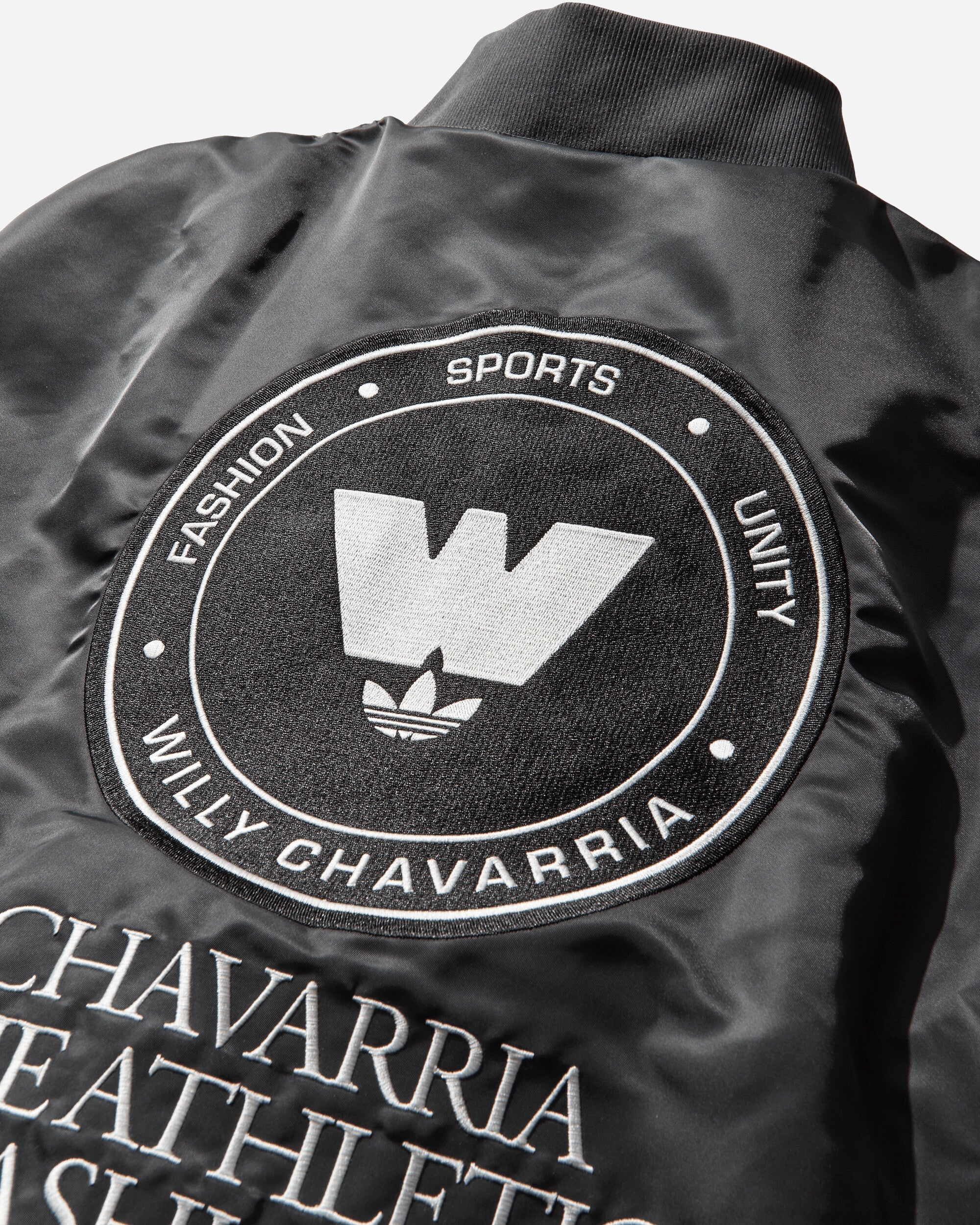 Mens Willy Chavarria Bomber Jacket Grey Adidas оригінал – Купити в Україні – детальний вид - ADIDAS