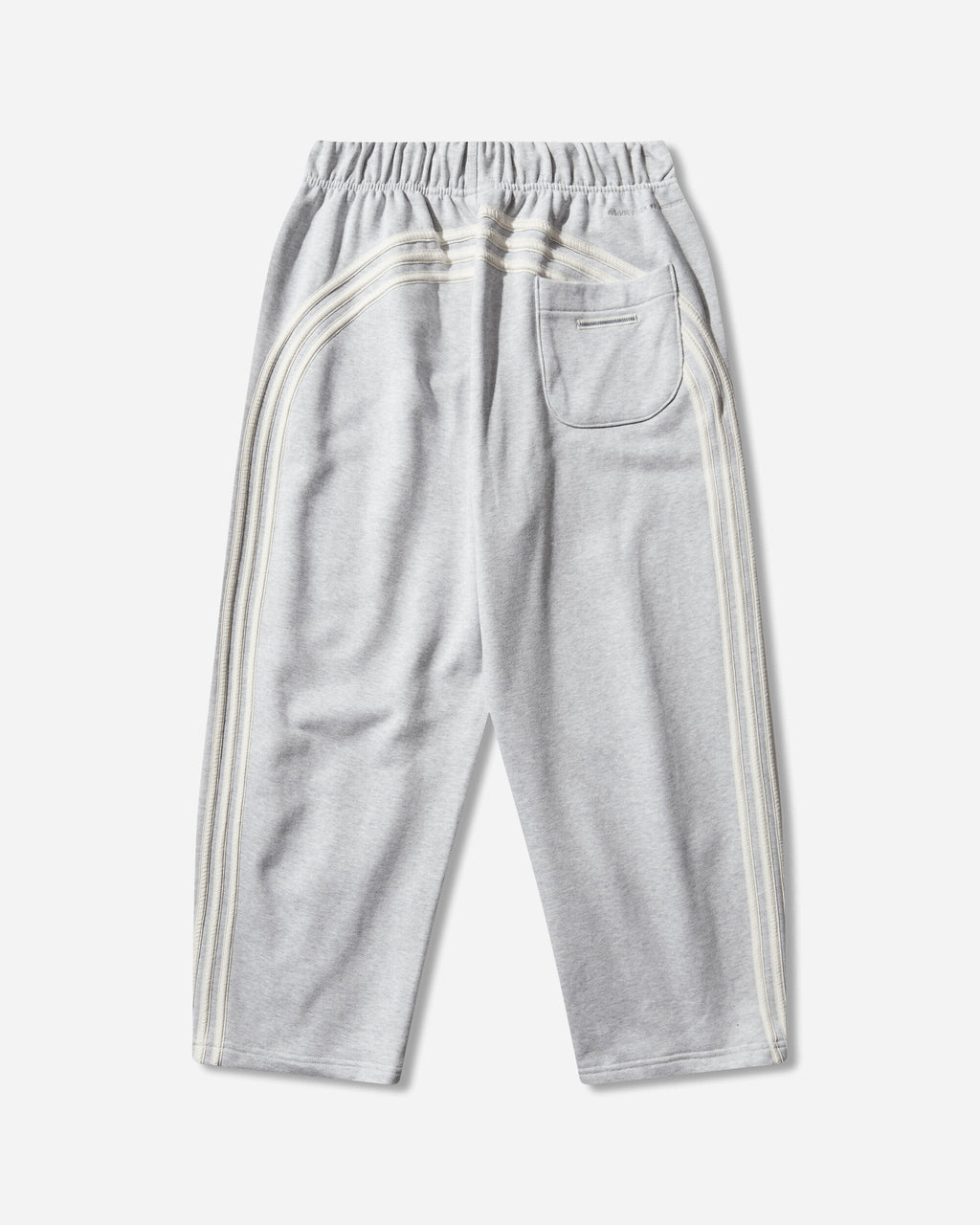 Bad Bunny Tapered Heavy Sweatpants Light Grey Heather Adidas оригінал – Купити в Україні – вид ззаду