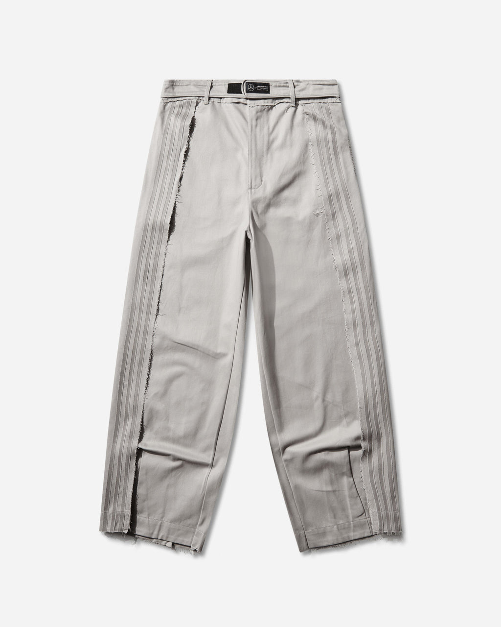 Mens Bad Bunny X Mercedes-Amg Petronas F1 Team Race Pants Clear Granite Adidas оригінал – Купити в Україні – боковий вид