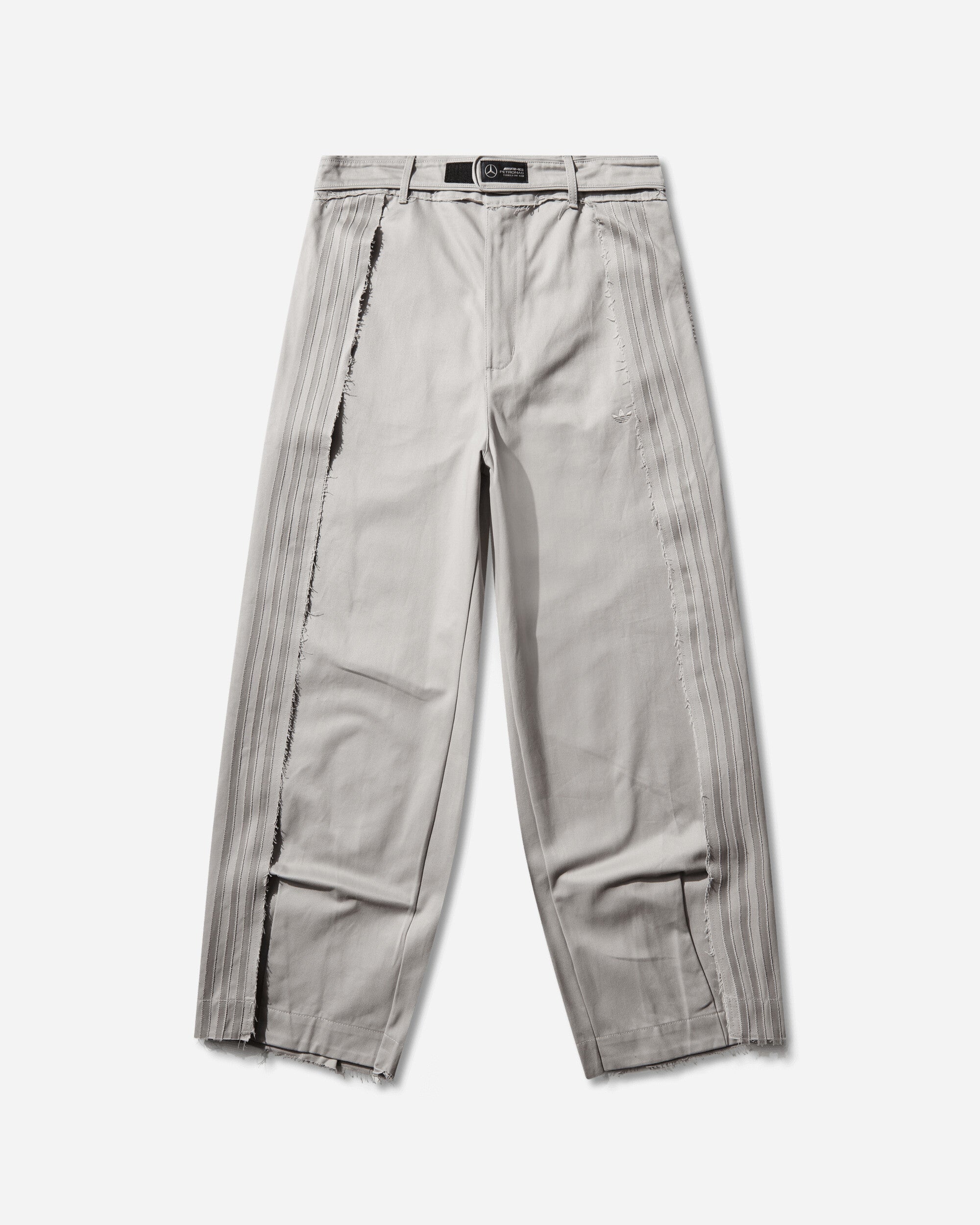 Mens Bad Bunny X Mercedes-Amg Petronas F1 Team Race Pants Clear Granite Adidas оригінал – Купити в Україні – боковий вид - ADIDAS