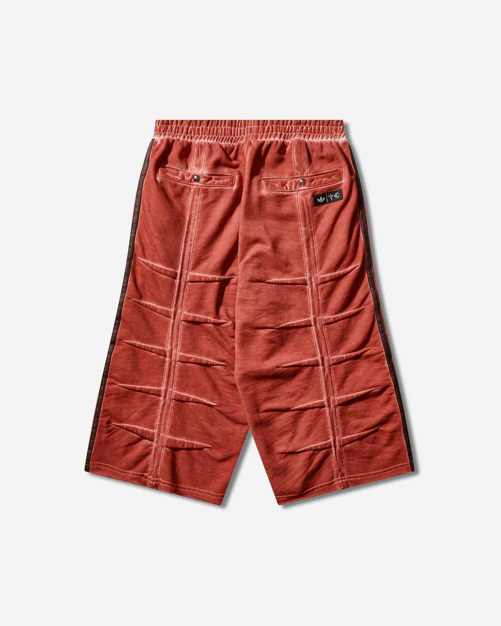Mens Thug Club Sweat Jorts Power Red Adidas – Гарантія оригінальності – вид ззаду
