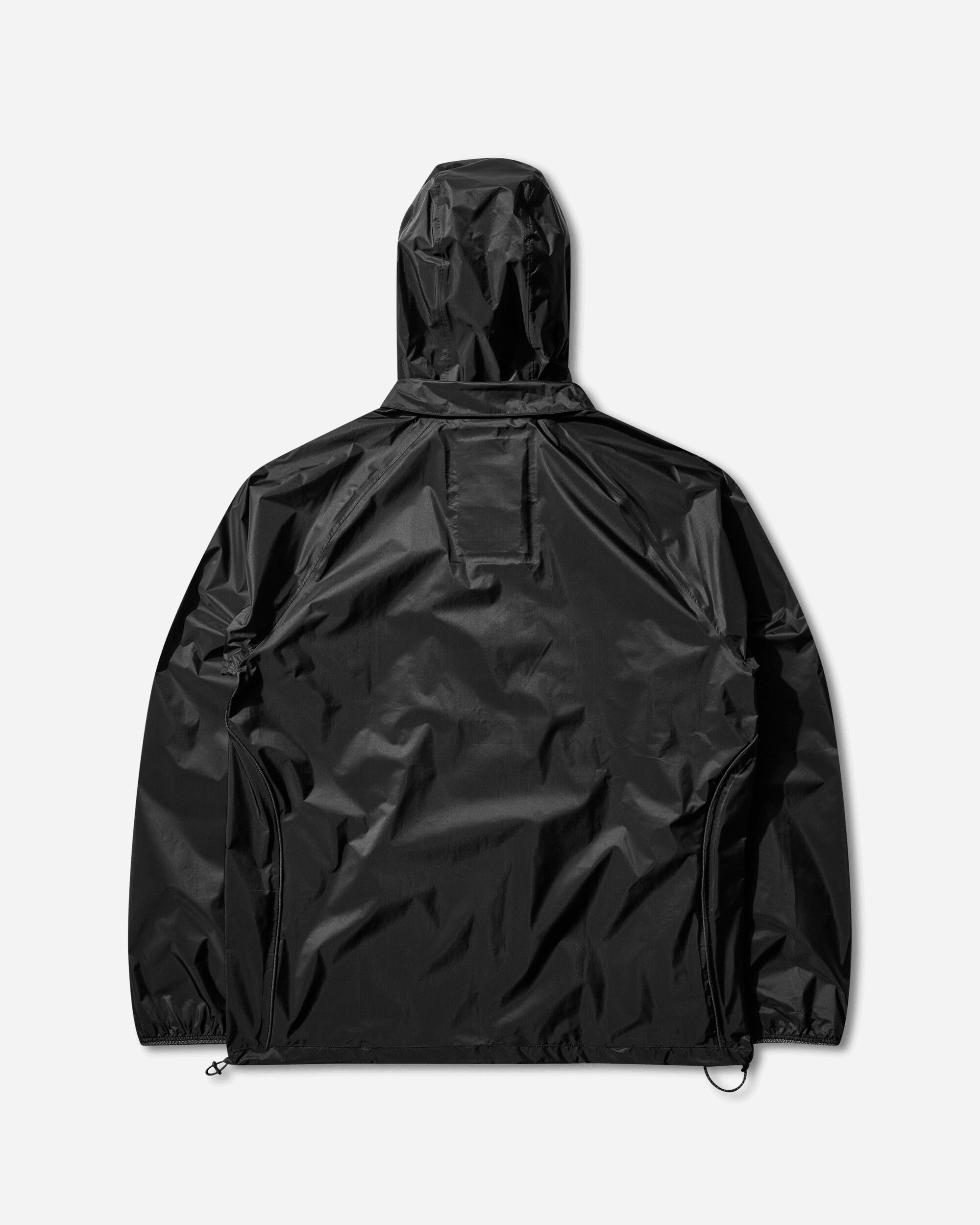 Mens Eqt Full Zip Shell Jacket Black Adidas – Гарантія оригінальності – вид ззаду - ADIDAS