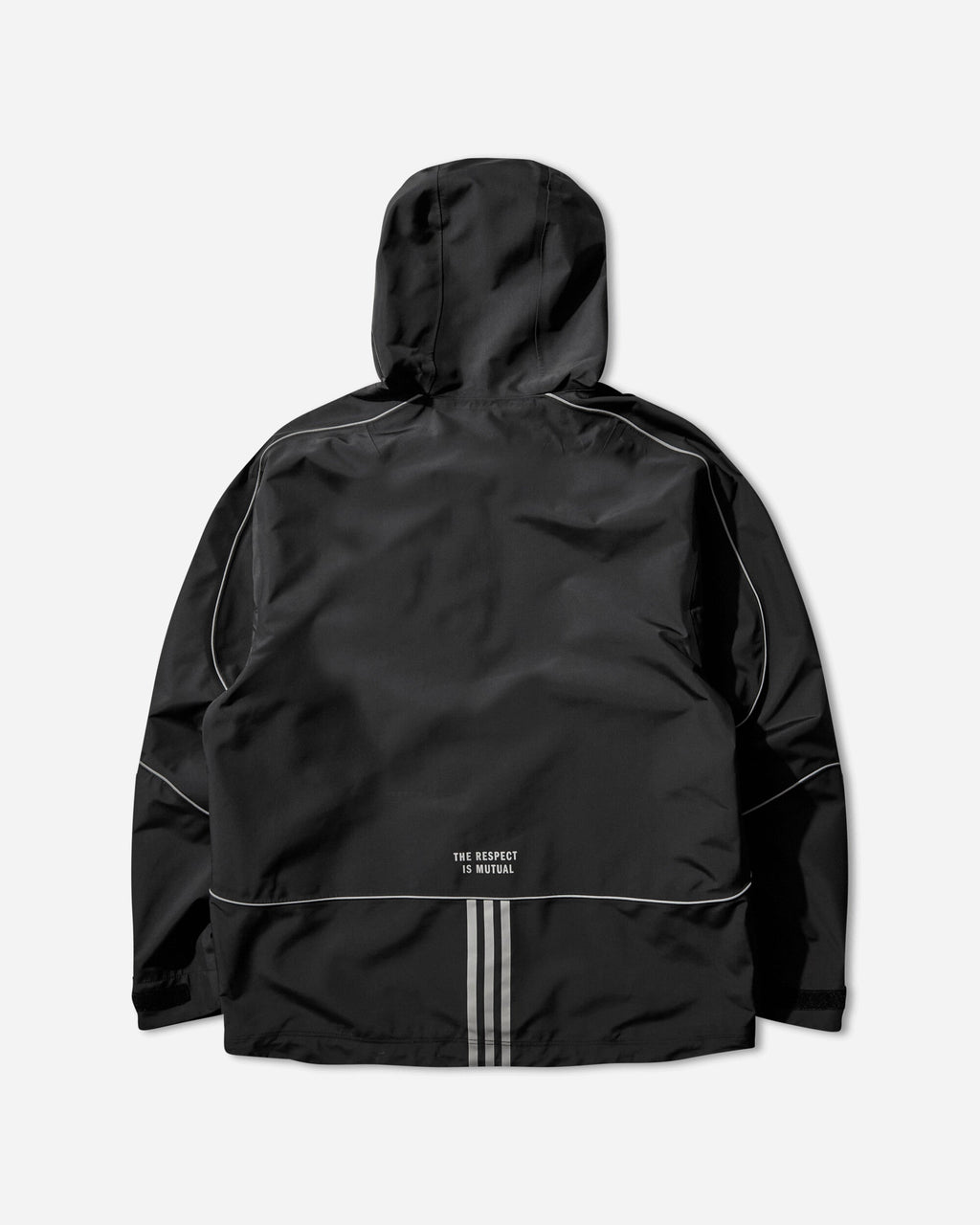 Оригінальна Mens Consortium Shell Jacket Black Adidas – вид ззаду