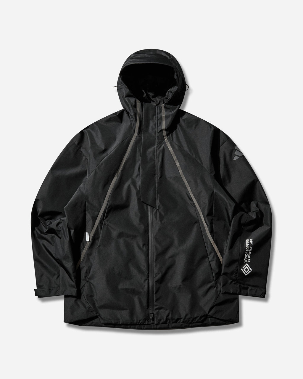 Оригінальна Mens Xploric Gore-Tex Windstopper Jacket Black Adidas – боковий вид