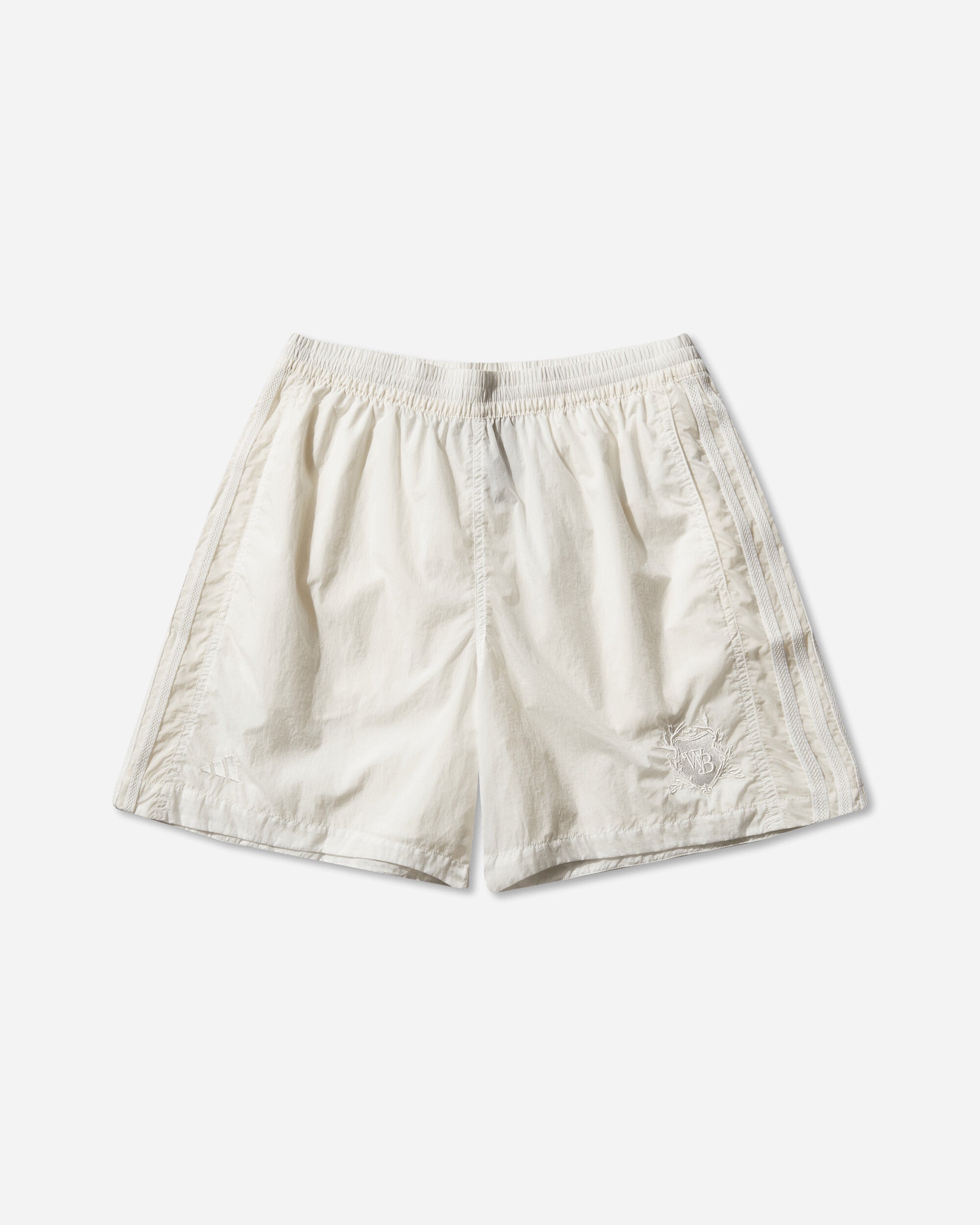 Оригінальна Wales Bonner Football Shorts Off White Adidas – боковий вид - ADIDAS